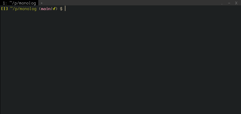 monolog examples