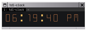 digital clock
